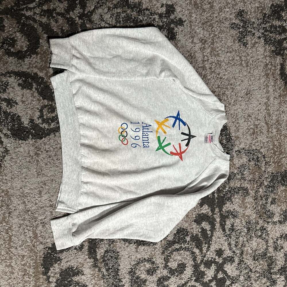 Vintage 1996 Atlanta Olympics Oneita Crewneck Sweatshirt XL